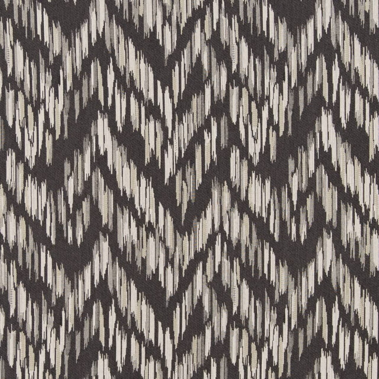 Charcoal - Black Abstract & Geometric,Global Upholstery Fabric 54 Inches"